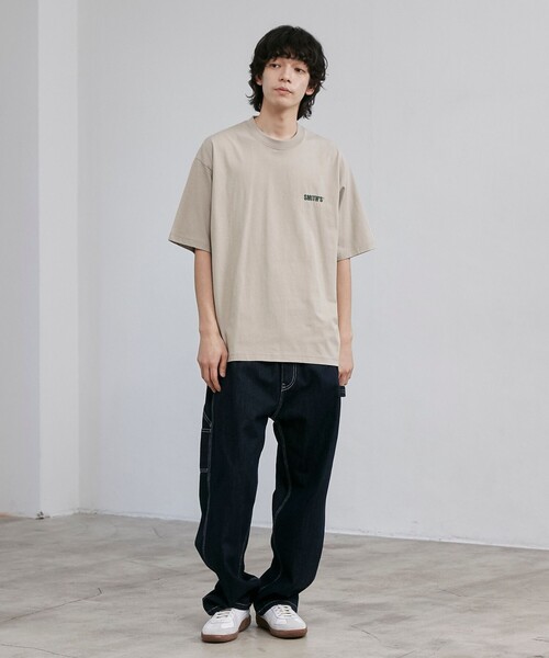 SMITH'S（スミス）の「SMITH’S（スミス）別注エンブレムプリントTシャツ（Tシャツ/カットソー・メンズ・ライトグレー/ブラック・S/XL/L/M）」の14枚目の写真