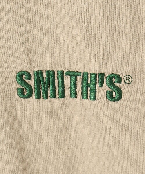 SMITH'S（スミス）の「SMITH’S（スミス）別注エンブレムプリントTシャツ（Tシャツ/カットソー・メンズ・ライトグレー/ブラック・S/XL/L/M）」の18枚目の写真