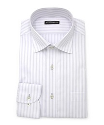 HARUYAMA(ハルヤマ)の【形態安定】長袖 ワイシャツ セミワイド イージーケア ストライプ RON POSTAL 通年(ビジネスシャツ)