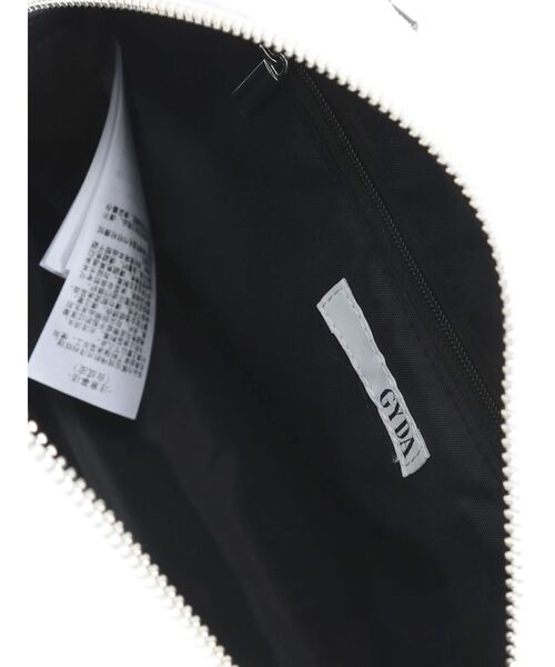GYDA（ジェイダ）の「GDシシュウバイカラーパイルBAG（ハンドバッグ・レディース・オフホワイト/ブラック・FREE）」の14枚目の写真