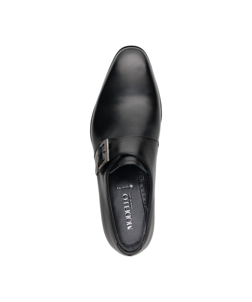 MODELLO(モデロ)の「【GORE-TEX】モデロ MODELLO ゴアテックス搭載 シングルモンクストラップ・ビジネスシューズ DM2803G(ドレスシューズ・メンズ・ブラック・24.5cm/25.5cm/26cm/26.5cm/27cm/25cm)」の10枚目の写真