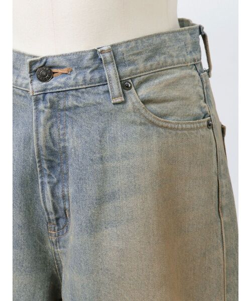 VEQUM（VEQUM）の「【VEQUM】KAI LOOSE JEANS（デニムパンツ・レディース・ブラック/ライトブルー・26/25/24）」の10枚目の写真