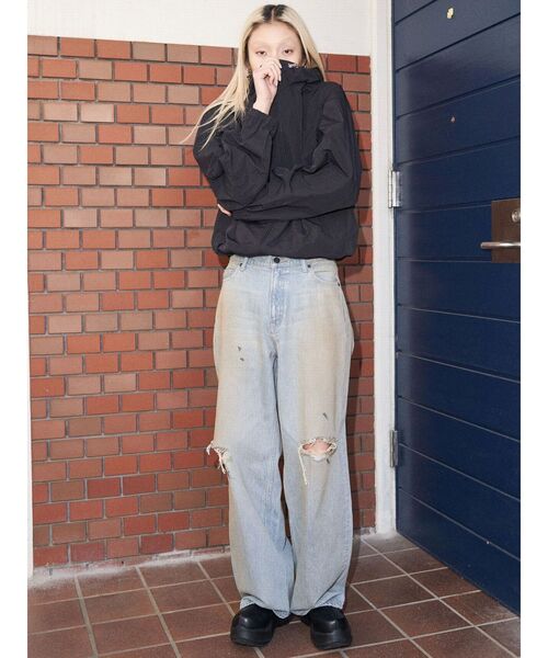 パンツ VEQUM KAI LOOSE JEANS セール】【VEQUM】KAI LOOSE JEANS（デニムパンツ）｜VEQUM