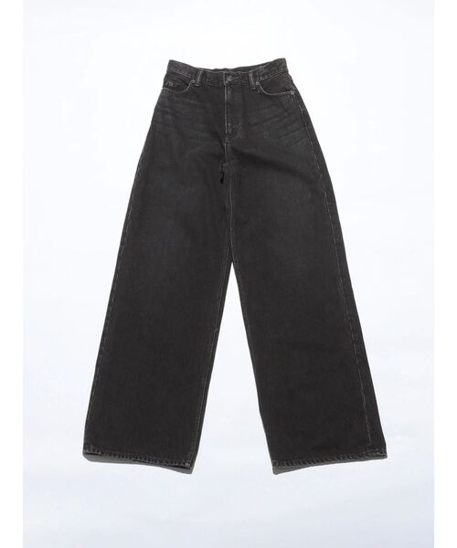 VEQUM（VEQUM）の「【VEQUM】KAI LOOSE JEANS（デニムパンツ・レディース・ブラック/ライトブルー・26/25/24）」の10枚目の写真