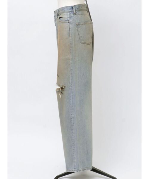 VEQUM（VEQUM）の「【VEQUM】KAI LOOSE JEANS（デニムパンツ・レディース・ブラック/ライトブルー・26/25/24）」の13枚目の写真