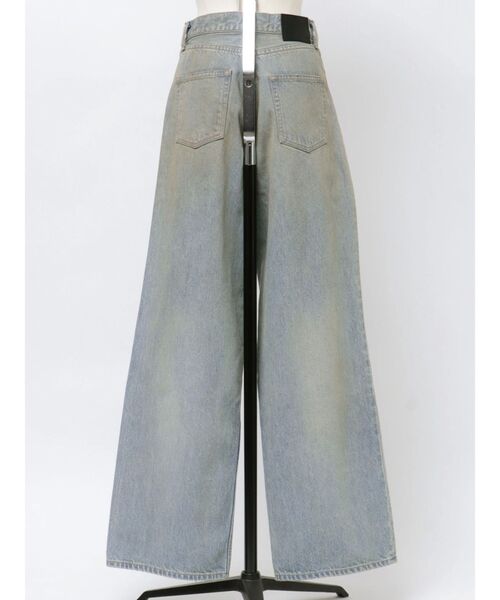 VEQUM（VEQUM）の「【VEQUM】KAI LOOSE JEANS（デニムパンツ・レディース・ブラック/ライトブルー・26/25/24）」の14枚目の写真