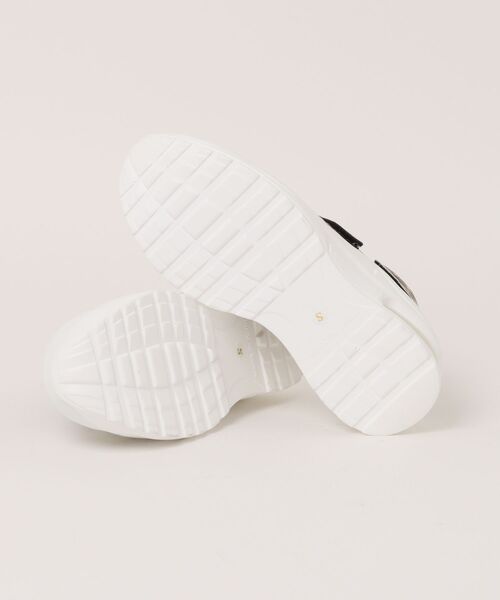 YOSUKE（ヨースケ）の「「YOSUKE/ヨースケ」厚底メリージェーンタイプスニーカー（スニーカー・レディース・ブラック/グレー系その他/レオパード/アイボリー・LL/S/M/L）」の6枚目の写真