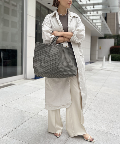 セール】Captivating コート（ステンカラーコート）｜Deuxieme Classe