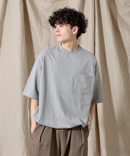 セール】BICOLOR DRAW CORD TEE / バイカラードローコードT（T