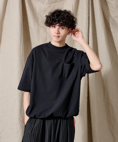 Tシャツ・カットソー No.0709 W mesh coloring T セール】WEGO/メッシュサイドドロストT（Tシャツ/カットソー