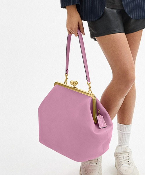 COACH（コーチ）の「ラージ キスロック フレーム バッグ（ショルダー