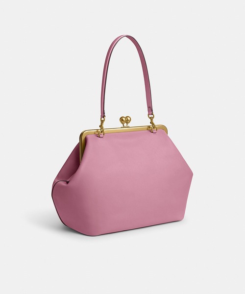 COACH（コーチ）の「ラージ キスロック フレーム バッグ（ショルダー