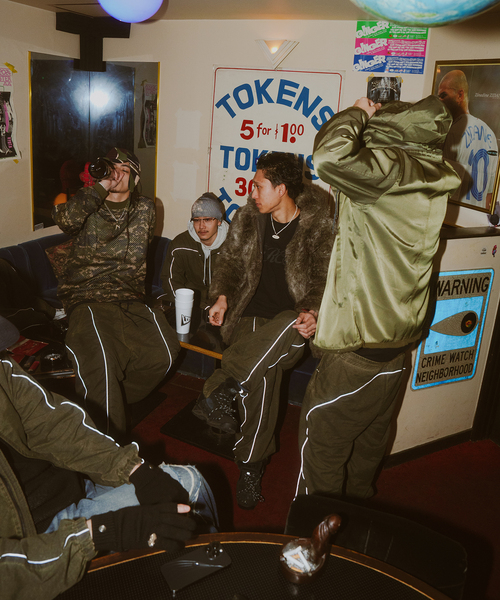 VALLAD / バラッド】フェード トラック ジャケット（その他アウター