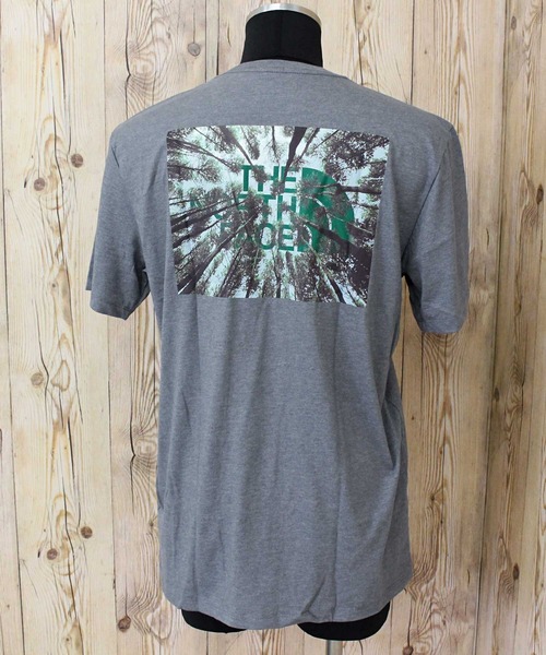 THE NORTH FACE（ザノースフェイス）の「TNF クラウン シャイネス Tシャツ M S/S CROWN SHYNESS TEE（Tシャツ/カットソー・メンズ・グレー/ブラック・XL/L/M）」の3枚目の写真
