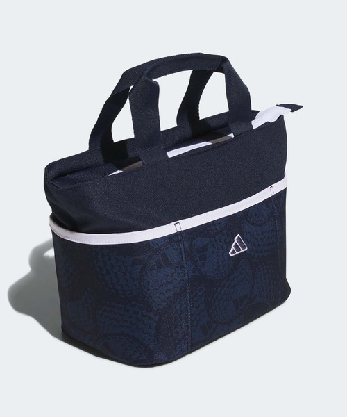 adidas(アディダス)の「保冷ポケット付き ゴルフボールグラフィック ラウンドトート【adidas Golf/アディダスゴルフ】(ハンドバッグ・メンズ・ホワイト/ネイビー・FREE)」の11枚目の写真