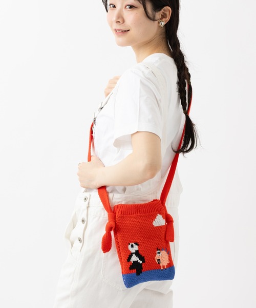 emonique（エモニーク）の「ニットミニショルダーバッグ 22x17cm（ショルダーバッグ・レディース・その他6/その他7/その他1/その他2/その他3/その他5・FREE）」の17枚目の写真