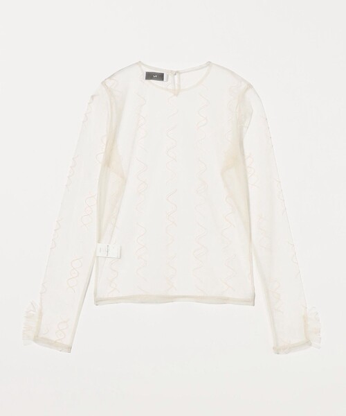 tシャツ 「PoI」tulle  naminam カットソー レディース PoI/ポイ】tulle top naminam（Tシャツ/カットソー）｜PoI（ポイ