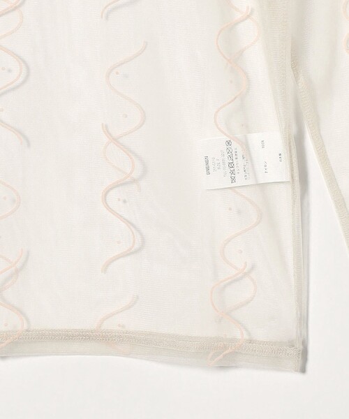 tシャツ 「PoI」tulle  naminam カットソー レディース PoI＞tulle naminam カットソー（Tシャツ/カットソー）｜PoI