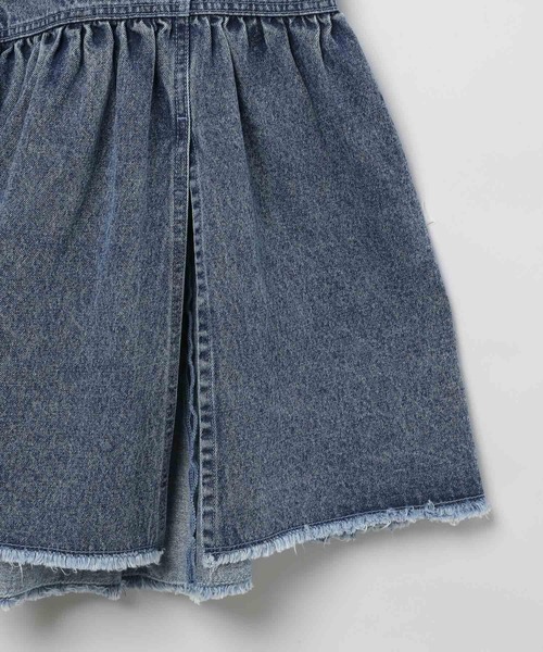 PAGEBOY（ページボーイ）の「ケミカルフリルスカート（デニムスカート・レディース・ブラック/ブルー・FREE）」の18枚目の写真