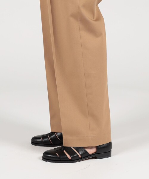 Tangent(タンジェント)の「Tangent French army chino コットンツイルパンツ(その他パンツ・メンズ・キャメル・48/46)」の9枚目の写真