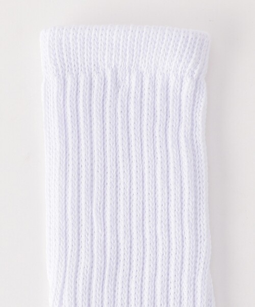 FREAK'S STORE（フリークスストア）の「Healthknit/ヘルスニット シンカーホワイト無地3Pソックス（ソックス/靴下・レディース・ホワイト・ONE SIZE）」の2枚目の写真