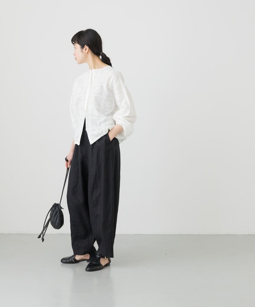 かぐれ（カグレ）の「クロスステッチドロストブラウス（Tシャツ