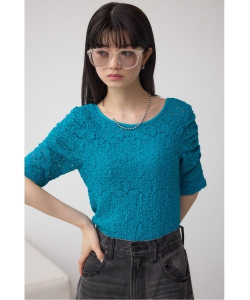 AZUL by moussy（アズールバイマウジー）の「メタルブリッジウェリントンアイウェア（サングラス・レディース・ブラック/クリア・FREE）」の11枚目の写真