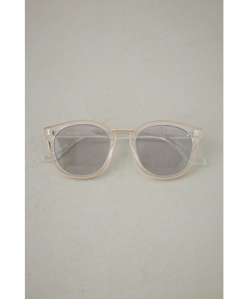 AZUL by moussy（アズールバイマウジー）の「メタルブリッジウェリントンアイウェア（サングラス・レディース・ブラック/クリア・FREE）」の12枚目の写真