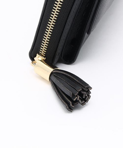 Discoat Parisien(ディスコートパリシアン)の「フラップポケットお財布ショルダー(ショルダーバッグ・レディース・ブラック/レッド/ガンメタ/マスタード/ピンク/ゴールド・フリ-)」の10枚目の写真