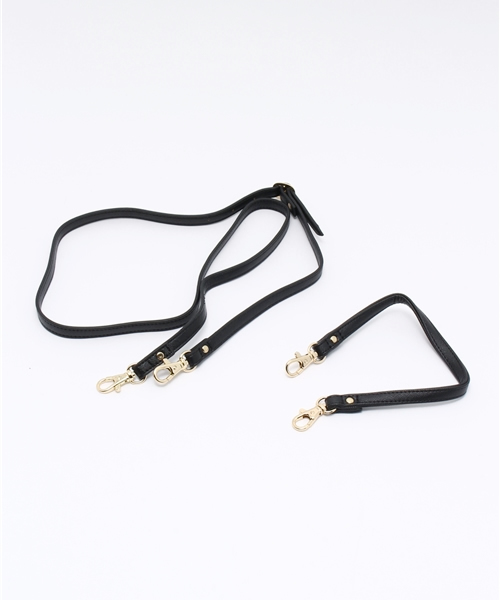 Discoat Parisien(ディスコートパリシアン)の「フラップポケットお財布ショルダー(ショルダーバッグ・レディース・ブラック/レッド/ガンメタ/マスタード/ピンク/ゴールド・フリ-)」の14枚目の写真