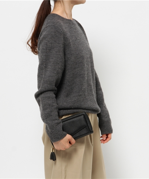 Discoat Parisien(ディスコートパリシアン)の「フラップポケットお財布ショルダー(ショルダーバッグ・レディース・ブラック/レッド/ガンメタ/マスタード/ピンク/ゴールド・フリ-)」の15枚目の写真