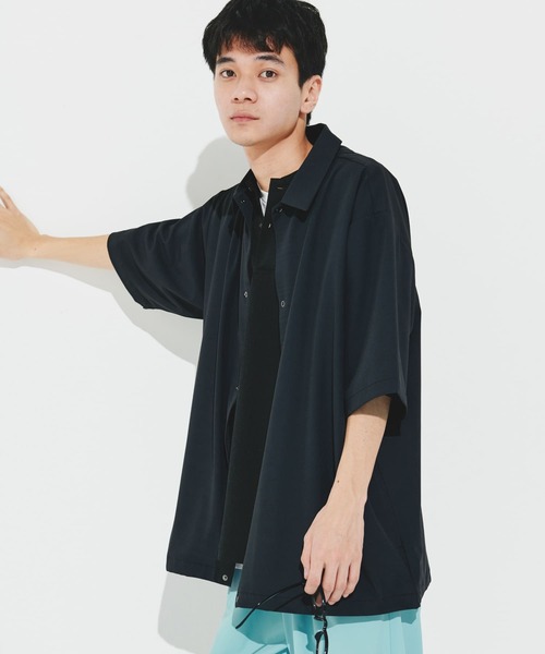 URBAN RESEARCH DOORS(アーバンリサーチドアーズ)の「『仁村紗和さん着用』『UR TECH』サマシェア シャツカーディガン(シャツ/ブラウス・メンズ・グレー/チャコールグレー/ブラック/ライトブルー・MEDIUM/LARGE/X-LARGE)」の17枚目の写真