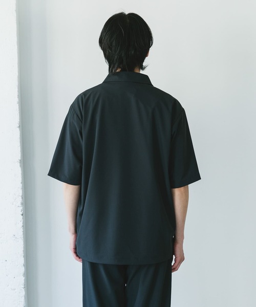 仁村紗和さん着用』『UR TECH』サマシェア シャツカーディガン