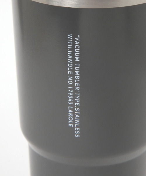 LAKOLE（ラコレ）の「【保温保冷】フタ&ハンドル付きタンブラー323162（水筒・レディース・チャコール/アイボリー/グリーン/ブルー/イエロー/オレンジ・FREE）」の21枚目の写真
