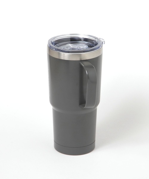 LAKOLE（ラコレ）の「【保温保冷】フタ&ハンドル付きタンブラー323162（水筒・レディース・チャコール/アイボリー/グリーン/ブルー/イエロー/オレンジ・FREE）」の15枚目の写真