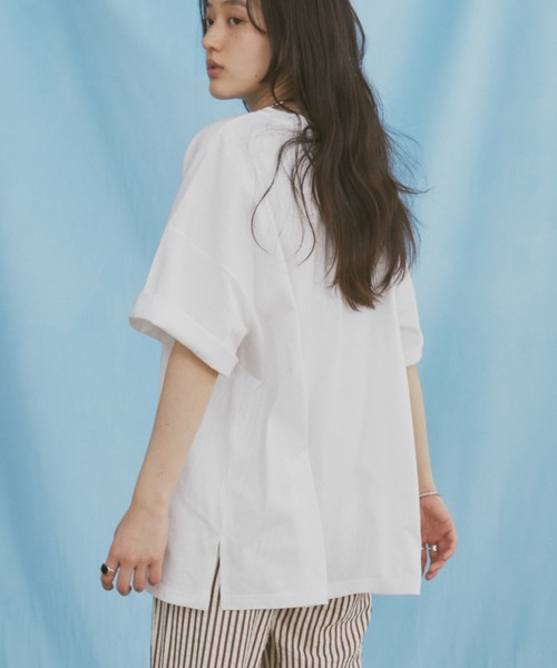 MERLOT（メルロー）の「【新色・新柄追加】ヴィンテージライクアニマルプリントT（Tシャツ/カットソー・レディース・グレー系その他/ホワイト系その他/グレー/ホワイト/ベージュ・FREE）」の6枚目の写真