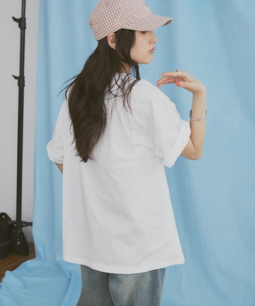 MERLOT（メルロー）の「【新色・新柄追加】ヴィンテージライクアニマルプリントT（Tシャツ/カットソー・レディース・グレー系その他/ホワイト系その他/グレー/ホワイト/ベージュ・FREE）」の14枚目の写真