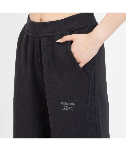 Reebok(リーボック)の「アイコン エレメンツ パンツ / ICON ELEMENTS FT PANT(その他パンツ・レディース・アイボリー/ブラック・X-LARGE/SMALL/MEDIUM/LARGE)」の9枚目の写真