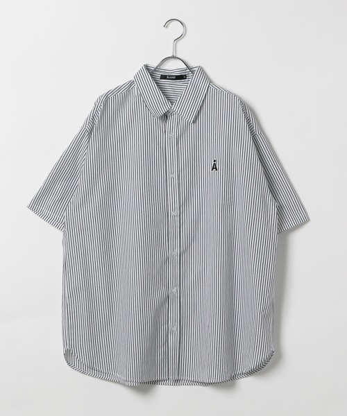 【国内送関税込】AelfricEden ストライプ 半袖 キャンプ シャツ A Aelfric Eden(エルフリック エデン) シャツ(メンズ) - 海外