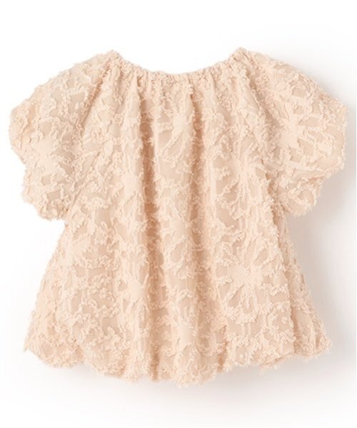 petit main(プティマイン)の「【リンク】ジャガードバルーンブラウス(キッズ)(シャツ/ブラウス・キッズ・ライトグリーン/ピンク/アイボリー・120cm/100cm/90cm/80cm/110cm/130cm)」の11枚目の写真