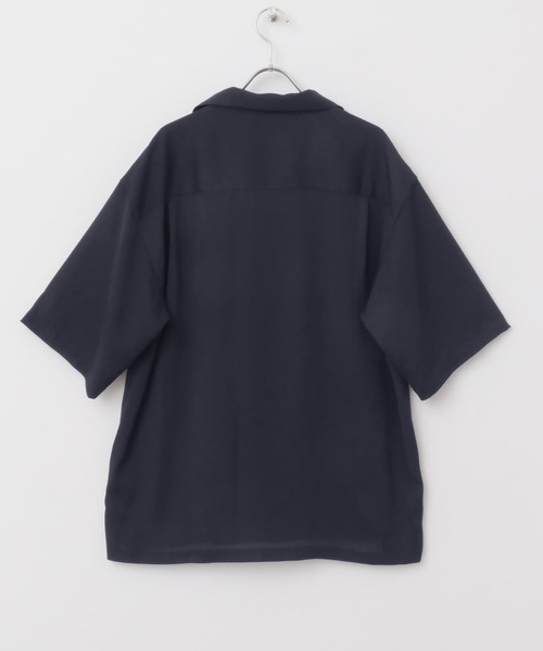 セール】『ユニセックス』シアーヨウリュウオープンカラーシャツ