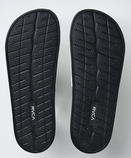 RVCA(ルーカ)の「RVCA メンズ RVCA SHOWER SLIDE ファッションサンダル 【2025年夏モデル】/ルーカシャワサン(シャワースライドサンダル)(サンダル・メンズ・ブラック/ブラック系その他・10/9/8)」の14枚目の写真