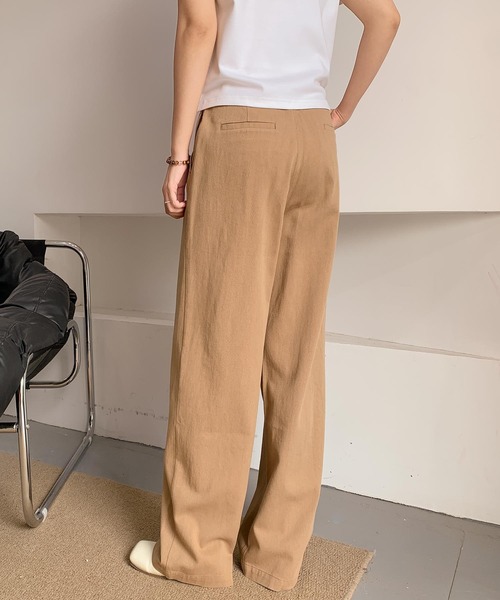 DECADE CLASSIC(ディケイド クラシック)の「美しいシルエットワイドパンツ(チノパンツ・レディース・ネイビー/ベージュ/ホワイト・MEDIUM/SMALL/LARGE)」の22枚目の写真