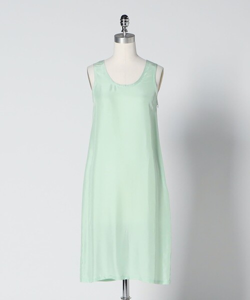 LOEFF　シルク ハブタエ タンクトップ ドレス　ユナイテッドアローズ LOEFF＞シルク ハブタエ タンクトップ ドレス（ワンピース