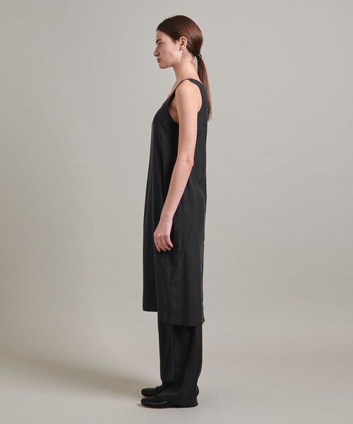 LOEFF　シルク ハブタエ タンクトップ ドレス　ユナイテッドアローズ LOEFF シルク ハブタエ タンクトップ ドレス ユナイテッド