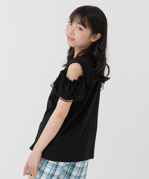 jiltu petit frill tee Mサイズ　ブラック jiltu petit frill tee Mサイズ ブラック