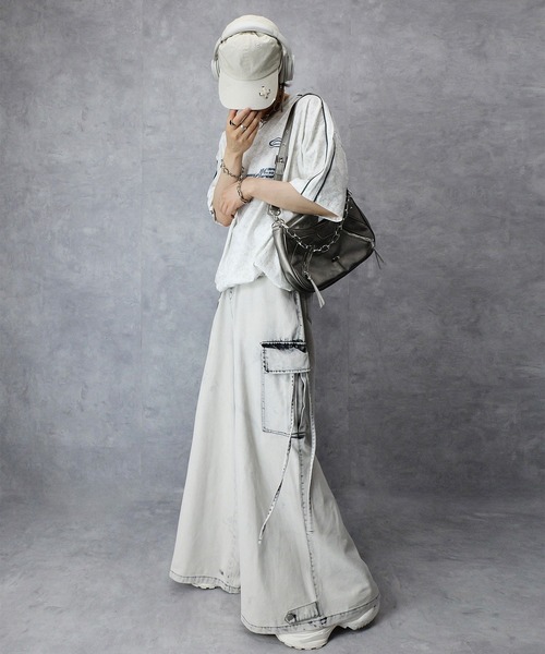 Spielio（シュピーリオ）の「【Spielio】Half moon chain bag/Shoulder bag ハーフムーンチェーンバッグ/ショルダーバッグ（ショルダーバッグ・メンズ・アンティークシルバー/ブラック/ネイビー・FREE）」の11枚目の写真