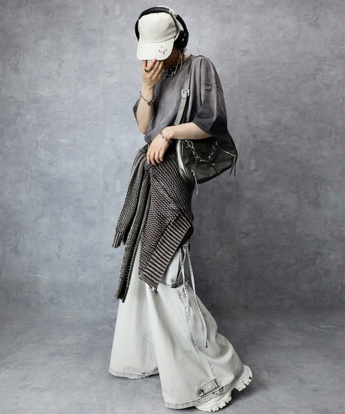 Spielio（シュピーリオ）の「【Spielio】Half moon chain bag/Shoulder bag ハーフムーンチェーンバッグ/ショルダーバッグ（ショルダーバッグ・メンズ・アンティークシルバー/ブラック/ネイビー・FREE）」の13枚目の写真