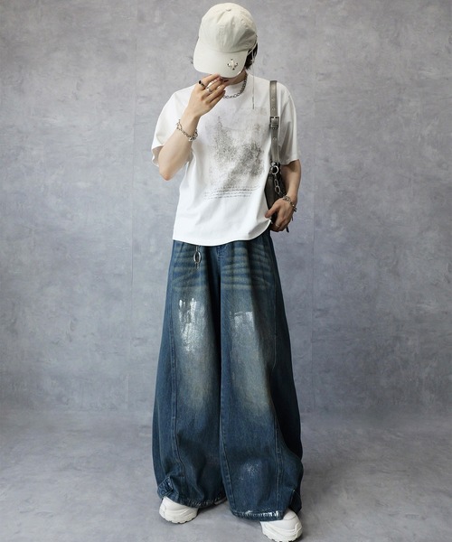 Spielio（シュピーリオ）の「【Spielio】Half moon chain bag/Shoulder bag ハーフムーンチェーンバッグ/ショルダーバッグ（ショルダーバッグ・メンズ・アンティークシルバー/ブラック/ネイビー・FREE）」の15枚目の写真