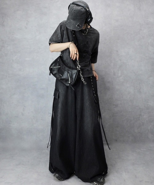 Spielio（シュピーリオ）の「【Spielio】Half moon chain bag/Shoulder bag ハーフムーンチェーンバッグ/ショルダーバッグ（ショルダーバッグ・メンズ・アンティークシルバー/ブラック/ネイビー・FREE）」の22枚目の写真